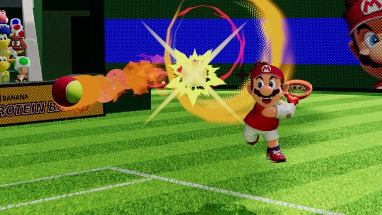 mario tennis fever serve