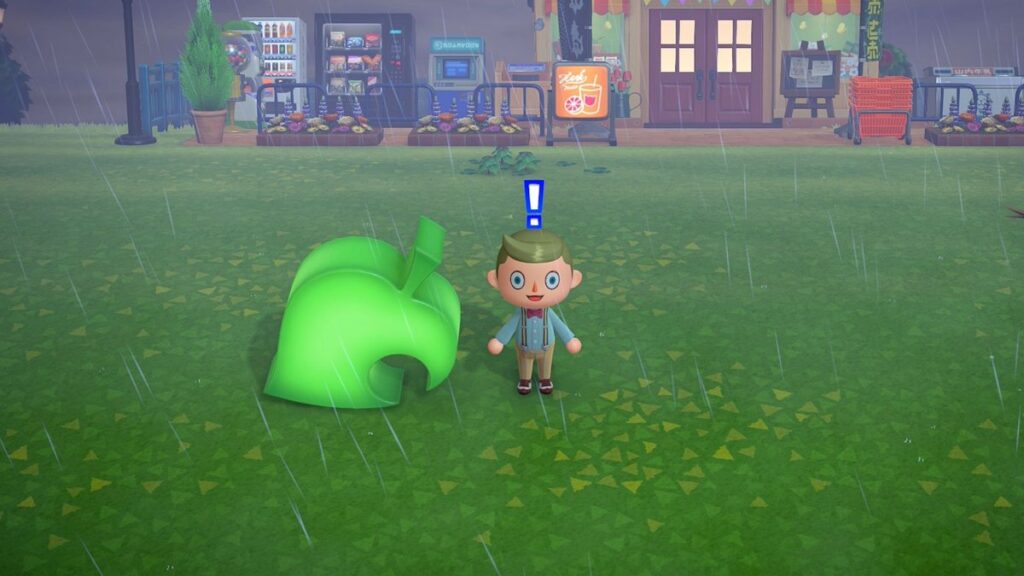 animal crossing new horizons leaf statue
