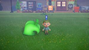 animal crossing new horizons leaf statue