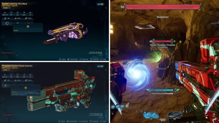 borderlands 4 legendary shotgunstk wave anarchy and anarchy used