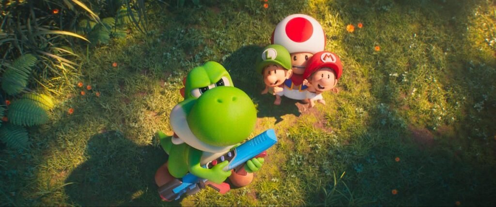 mario galaxy movie yoshi baby mario luigi toad