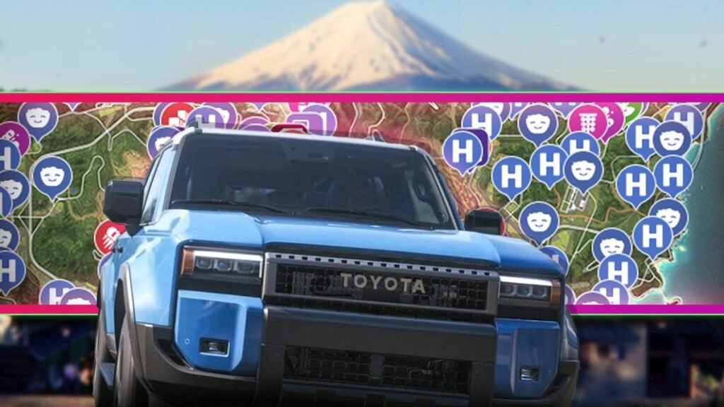 polygon forza 6 map feature toyota