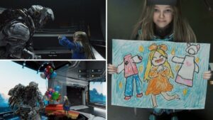 pragmata diana and hugh drawings and balloons