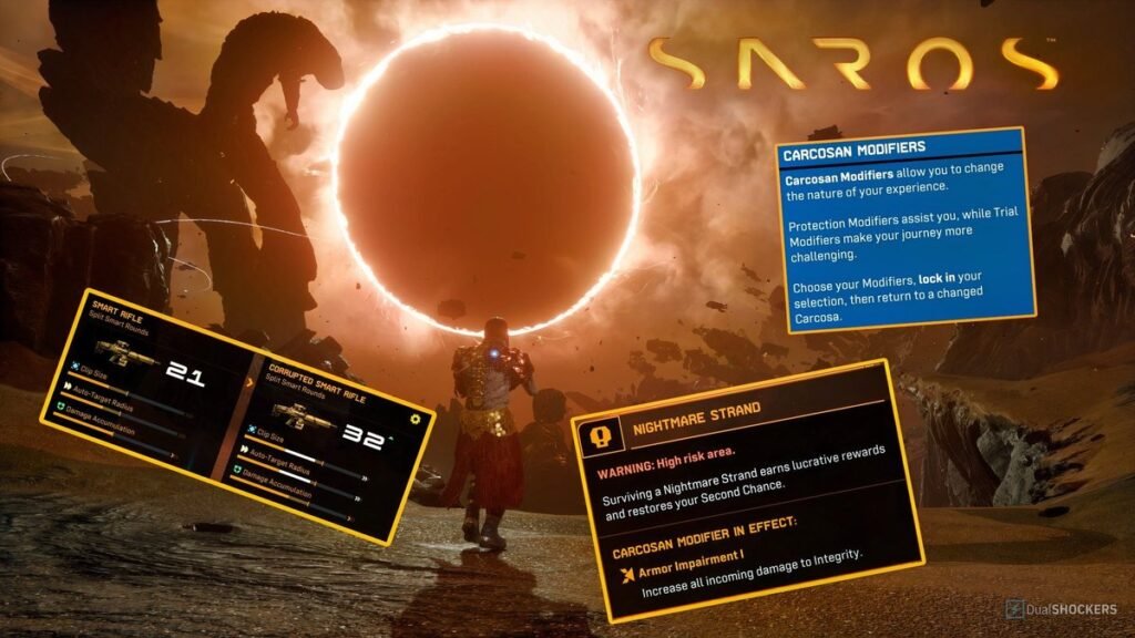 saros tips and tricks dualshockers