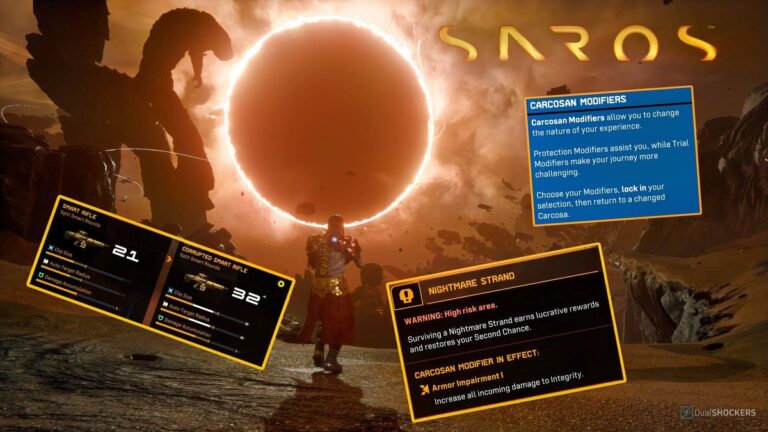 saros tips and tricks dualshockers