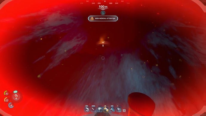 subnautica 2 dying to heat
