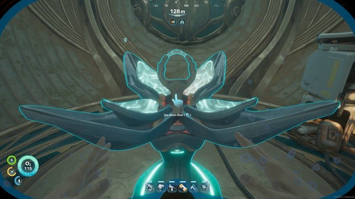 subnautica 2 use axum door